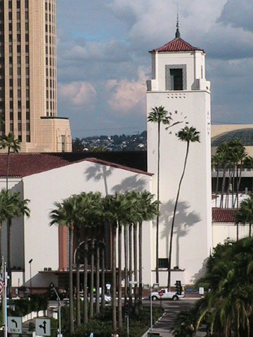 Union Station From the roof of Pico House